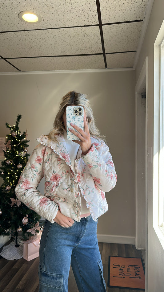 Floral Spring Puffer