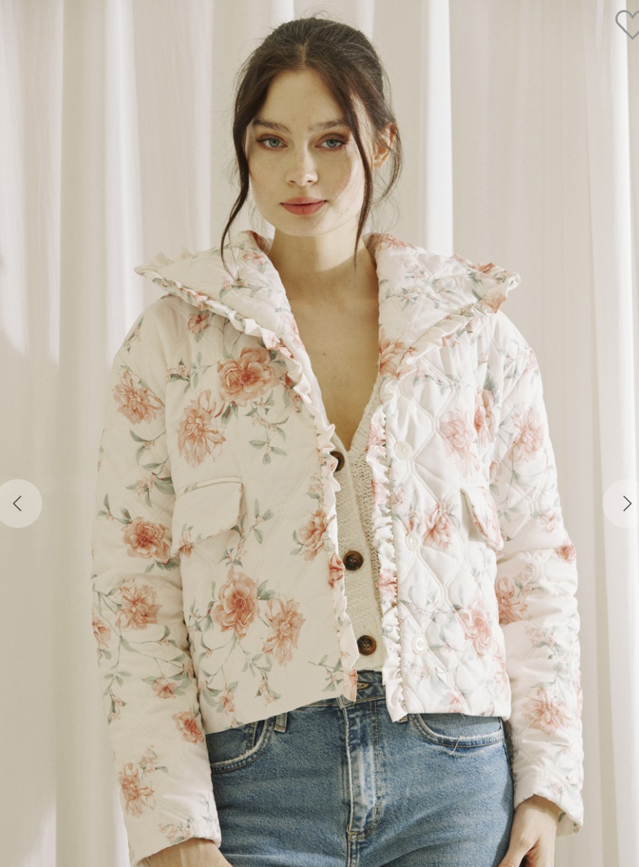 Floral Spring Puffer