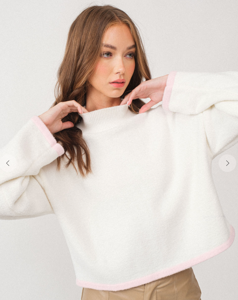 Pink Ballerina Sweater