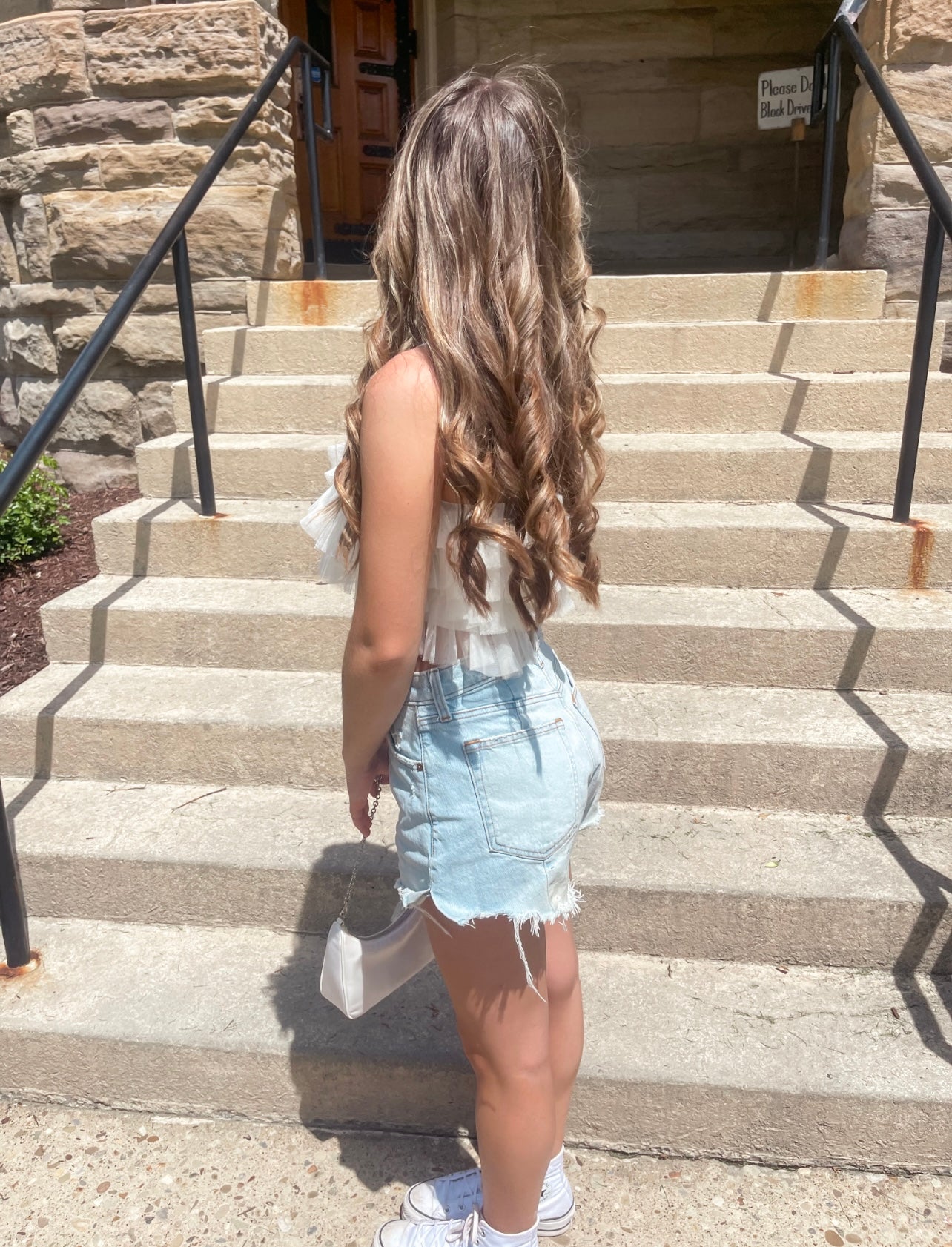 Trisha Tiered Ruffled Crop Tank