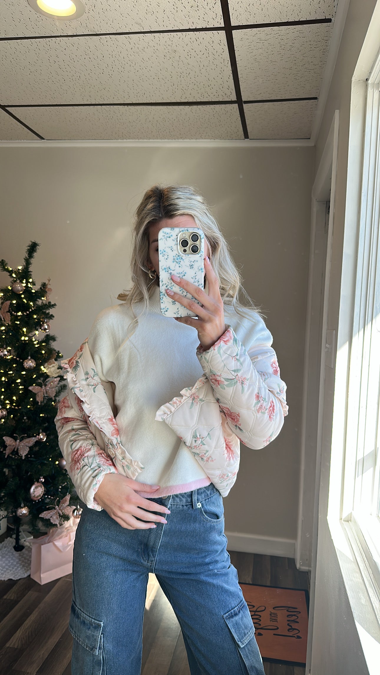Floral Spring Puffer