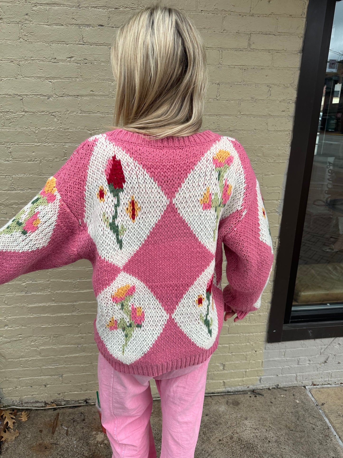 Rosie Pink Cardigan