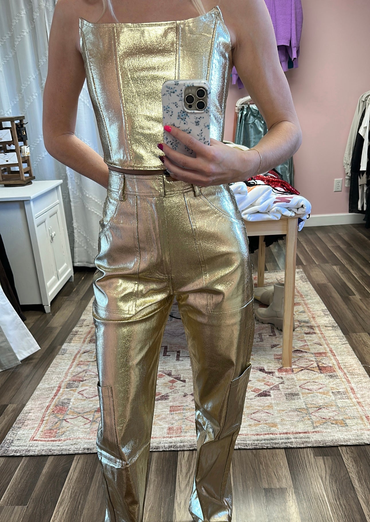 Golden Girl Vegan Utility Pants