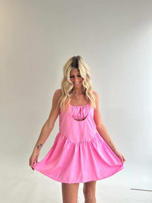 The Laney Dress Pink