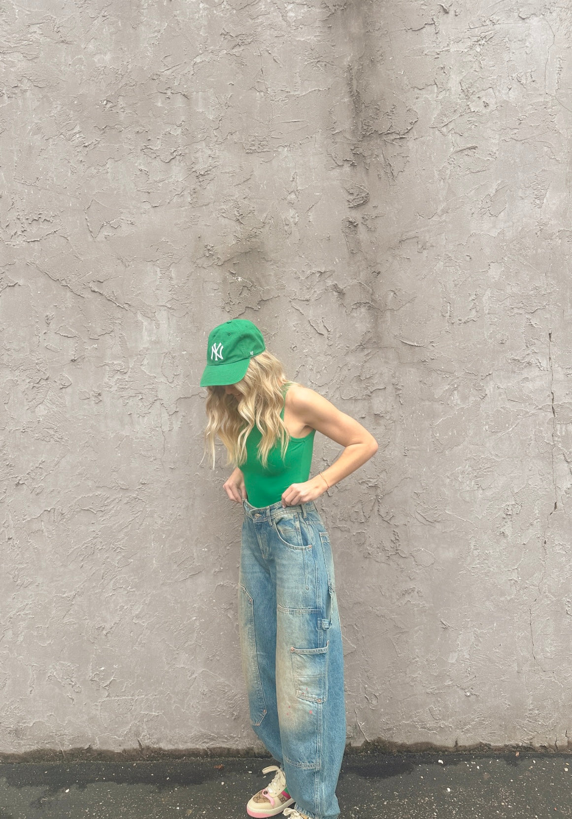 Emerald Green Bodysuit Tank