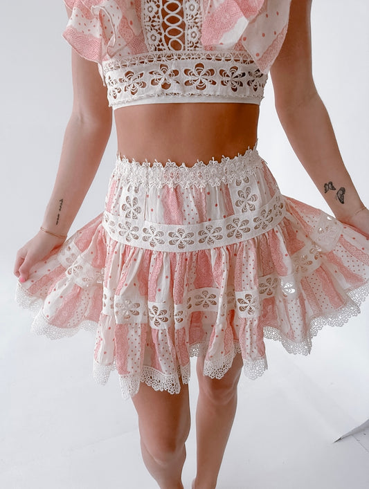 Romantic Ruffle Tiered Skirt