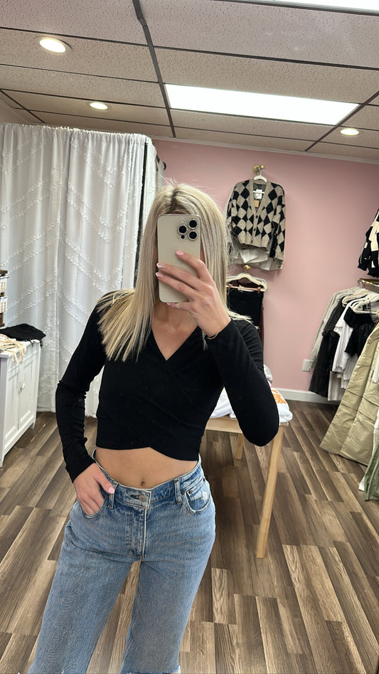 Twist Front Crop Top