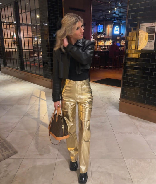 Golden Girl Vegan Utility Pants