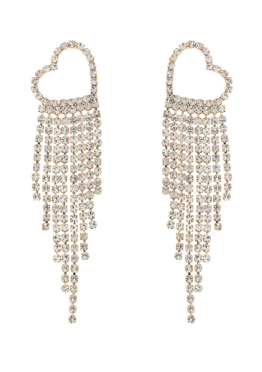 Lover Diamond Dangles Gold