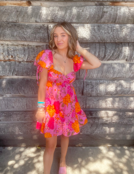 Poppy Darling Floral Dress