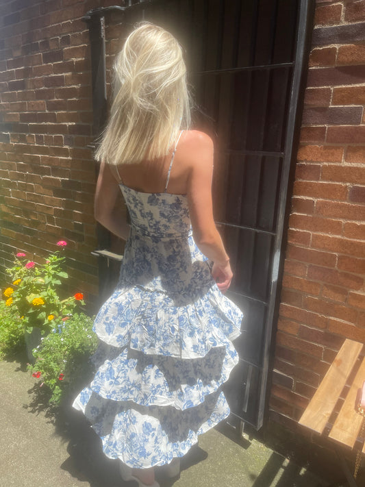 Your Cottage Core Ruffled Dress