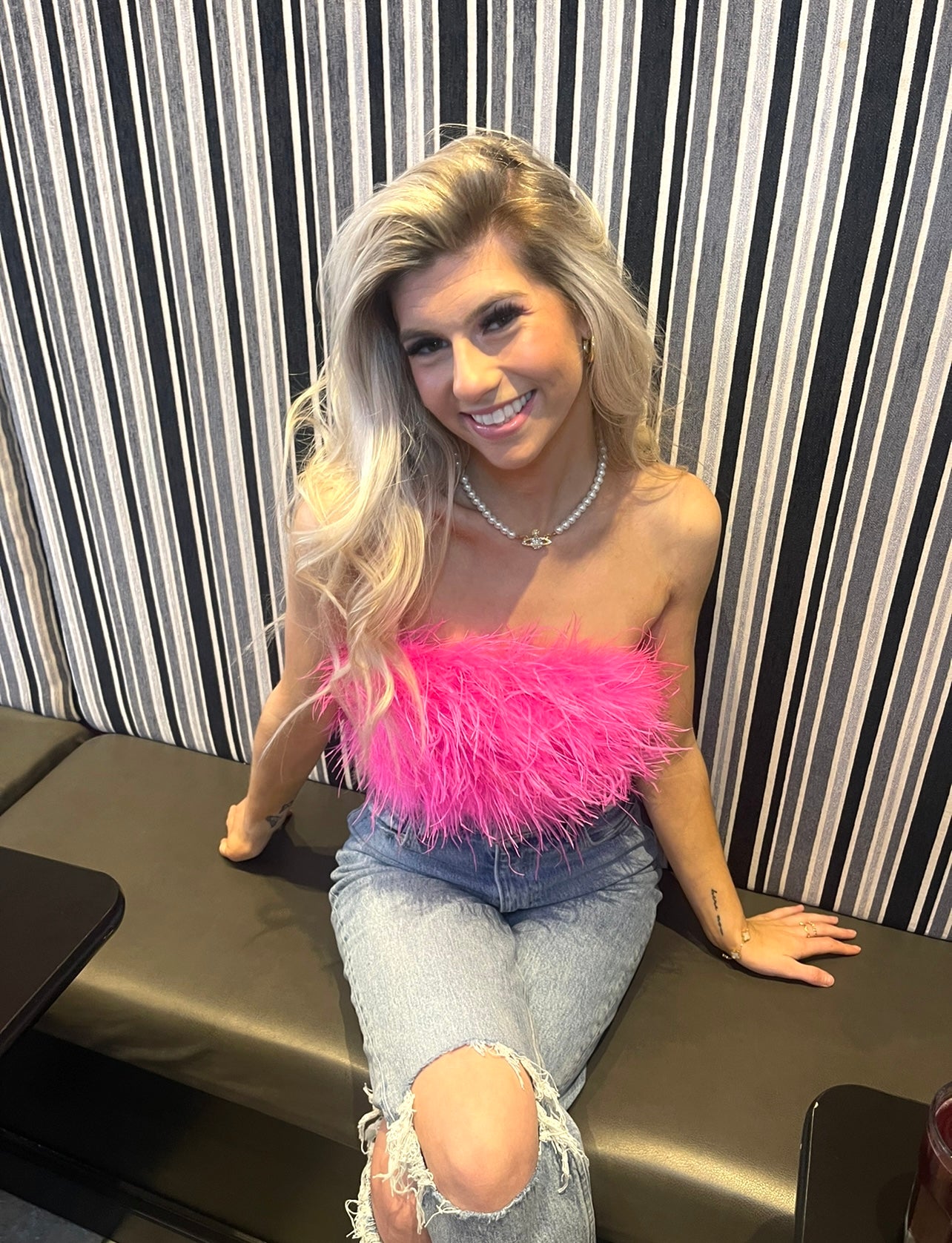 The Olivia Fur Top